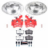 PowerStop fits Audi A4 Quattro Rear Z26 Street Warrior Brake Kit w/Calipers