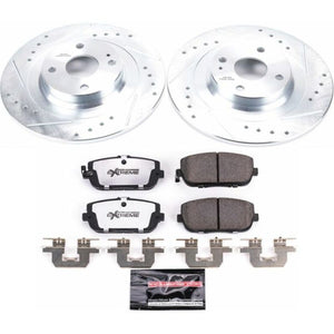 PowerStop K7362-26 17-19 fits Fiat 124 Spider Rear Z26 Street Warrior Brake Kit