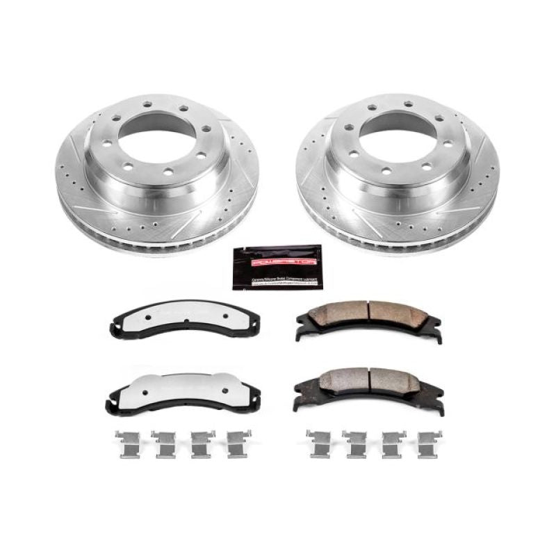 PowerStop K4718-36 08-14 fits Ford E-150 Rear Z36 Truck & Tow Brake Kit