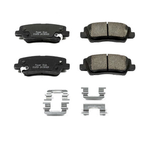 PowerStop 17 fits Cadillac ATS Rear Z17 Evolution Ceramic Brake Pads w/Hardware