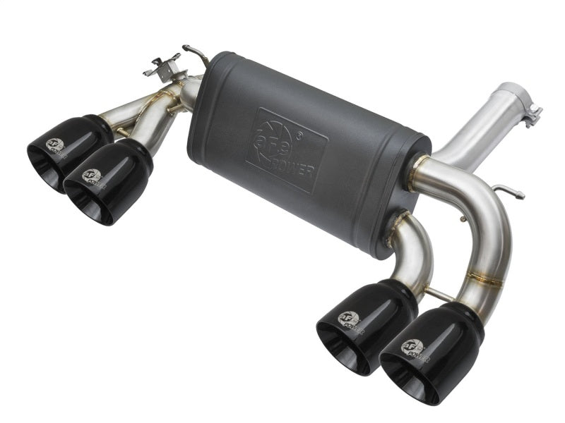 AFE 49-36333-B rce XP 3in - 2 1/2in Axle Back 304SS Exhaust w/ Black Tips 16-17