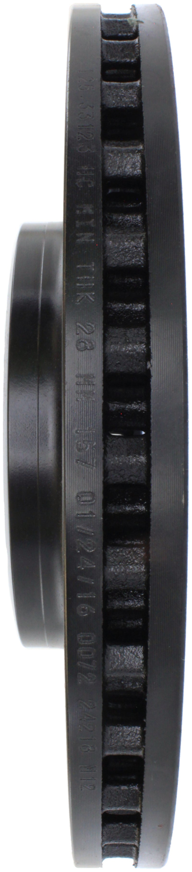 Stoptech 126.33123SL 09-10 Audi A4 / 08-10 A5 / 10 Audi S4 Front Left Slotted Rotor