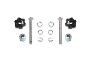 Fabtech FTS24266 20-21 fits Jeep Gladiator 4WD Cargo Rack Hi-Lift Jack Mount Kit