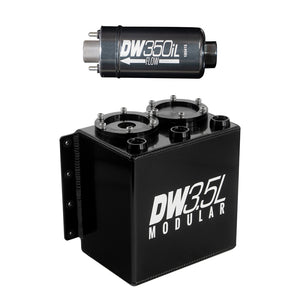 DeatschWerks 6-351-35ST 3.5L Modular Surge Tank (Incl. 1 DW350iL In-Line Fuel P
