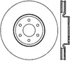 Stoptech 126.42085CSL Sport Slotted (CRYO) 05-18 Nissan Frontier Front Left Slotted Rotor