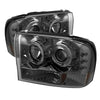 Spyder 5010353 fits Ford 99-04 F250 Super Duty Projector Version 2 LED Halo LED