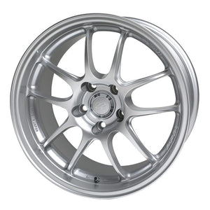 Enkei 460-570-4941SP PF01 15x7 4x100 41mm Offset Silver Wheel