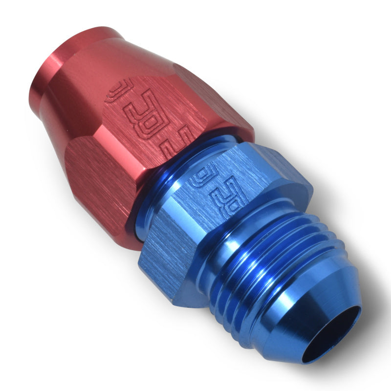 Russell 639230 Performance Red/Blue -8 AN Male 37 Degree to 1/2in Aluminum Tube