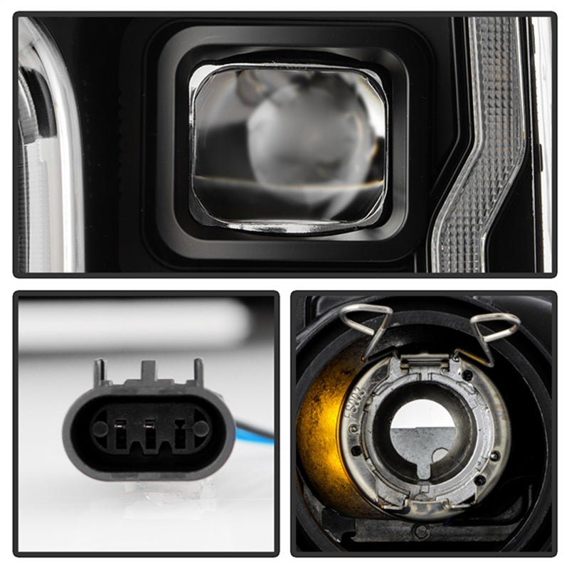 Spyder 5088628 Signature fits Ford 20-22 F250/F350 (Halogen) Proj. Headlights -