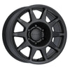 Nomad N505SB Touring 17x8.5in / 5x150 BP / 35mm Offset / 110.5mm Bore - Satin Black