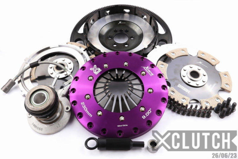 XClutch XKCR23620-2E 97-04 fits Chevrolet Corvette Indy 500 Pace Car 5.7L 9in Twin Solid Ceramic Clutch Kit