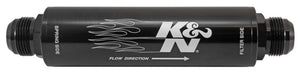 K&N Engineering 81-1012 K&N 2in OD x 9in L 16AN 74 Micron In-Line Fuel/Oil Filter