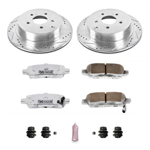 PowerStop K2427-26 03-12 fits Infiniti FX35 Rear Z26 Street Warrior Brake Kit