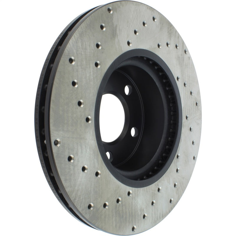 Stoptech 128.34134CL 11-18 BMW X3/X4 Cryo Drilled Sport Left Front Rotor