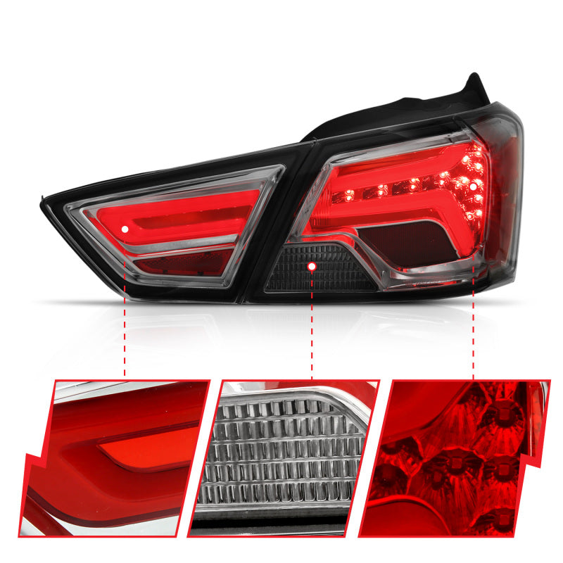 ANZO 321345 fits Chevrolet 14-18 Impala LED Taillights Smoke