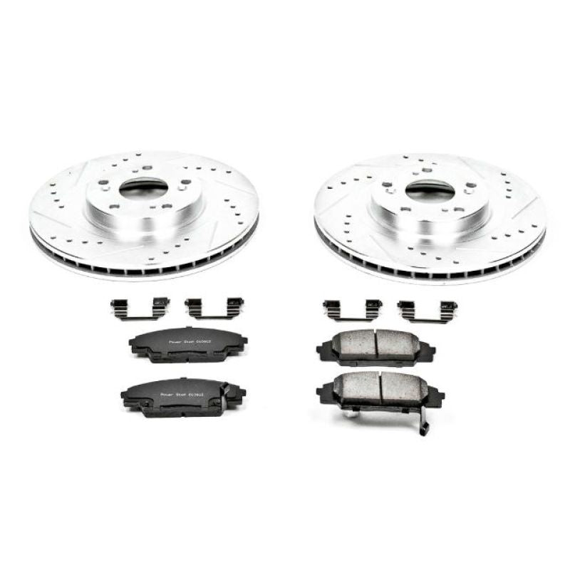 PowerStop K2439 fits Acura 02-06 RSX Front Z23 Evolution Sport Brake Kit