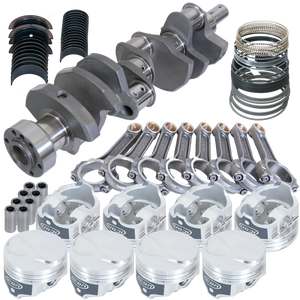 Eagle 61322L100 fits Chevy 454 1Pc 4.000in Crank 6.135in I-Beam Rods 18cc Dome 4.350in Pistons Rotating Assembly