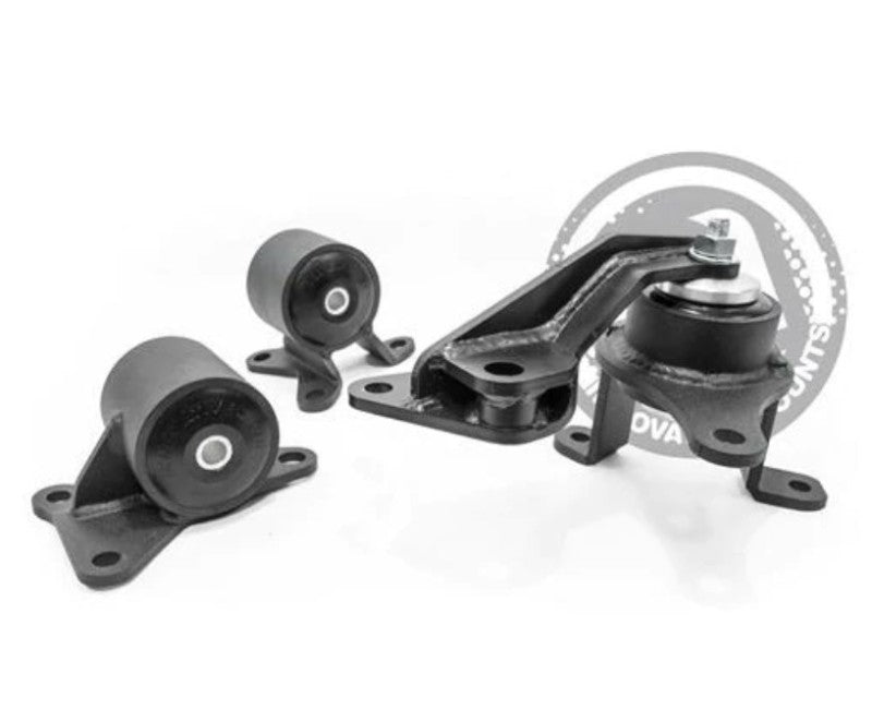 Innovative 20250-85A 98-02 Accord F-Series Black Steel Mounts 85A Bushings