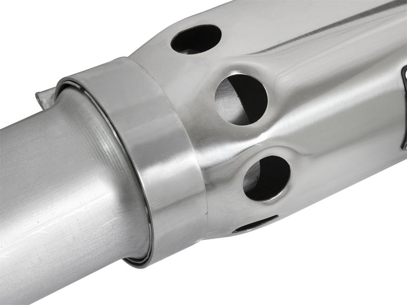 AFE 49-44064-P BORE HD 3.5in DPF-Back SS Exhaust w/Polished Tip 2016 fits GM Co