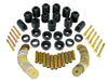 Prothane 1-113-BL fits Jeep 87-96 YJ 1in Lift Body Mount Kit - Black