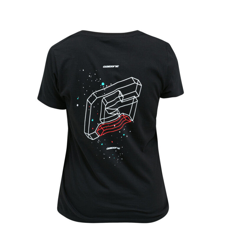 Gaerne 4415-126-L G.Strive Tee Shirt Lady Gravel Black Size - Large