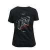 Gaerne 4415-126-XXL G.Strive Tee Shirt Lady Gravel Black Size - 2XL