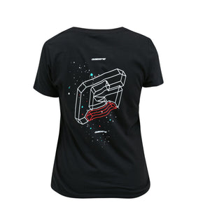 Gaerne 4415-126-M G.Strive Tee Shirt Lady Gravel Black Size - Medium