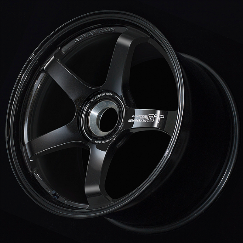 Advan YAQ8L45PTBP GT for fits Porsche 18x10.5 / +45 Offset / 5x130 / 71.6mm Bore / Racing Titanium Black