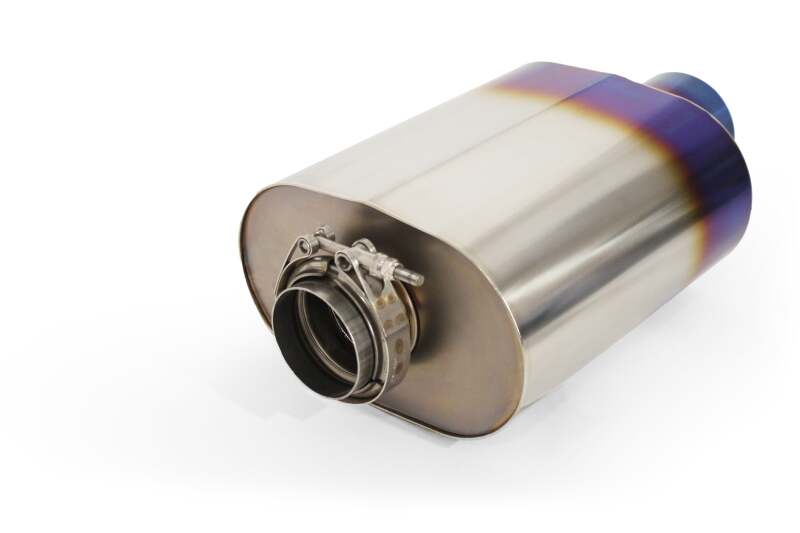 GReddy 11003530 Universal 3.0in RS-Ti Oval Titanium Muffler