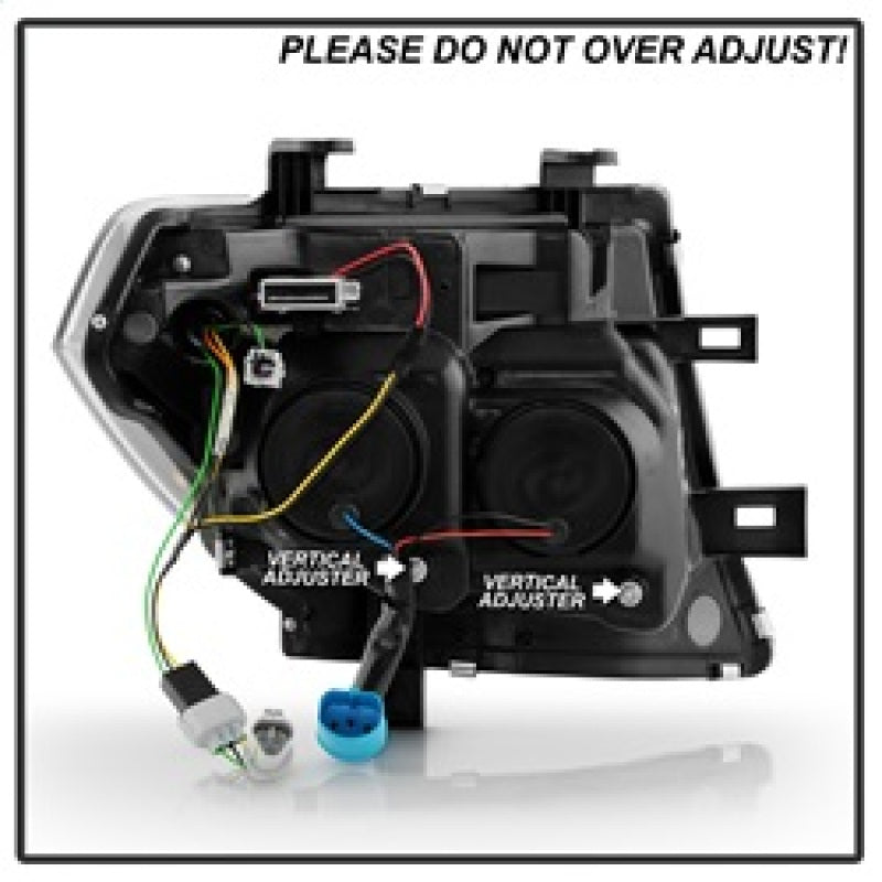 Spyder 5089106 Apex 05-08 fits Nissan Frontier High-Power LED Module Headlights