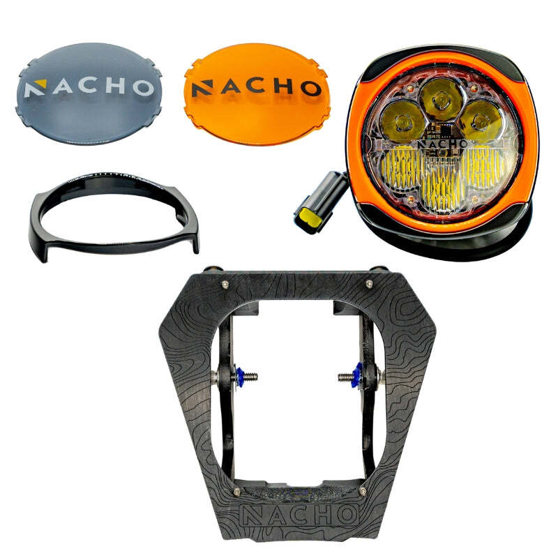 Nacho Offroad Technology V3KT1 Nacho Lighting 2024 KTM Quatro Hi/Low Plug N Play Kit