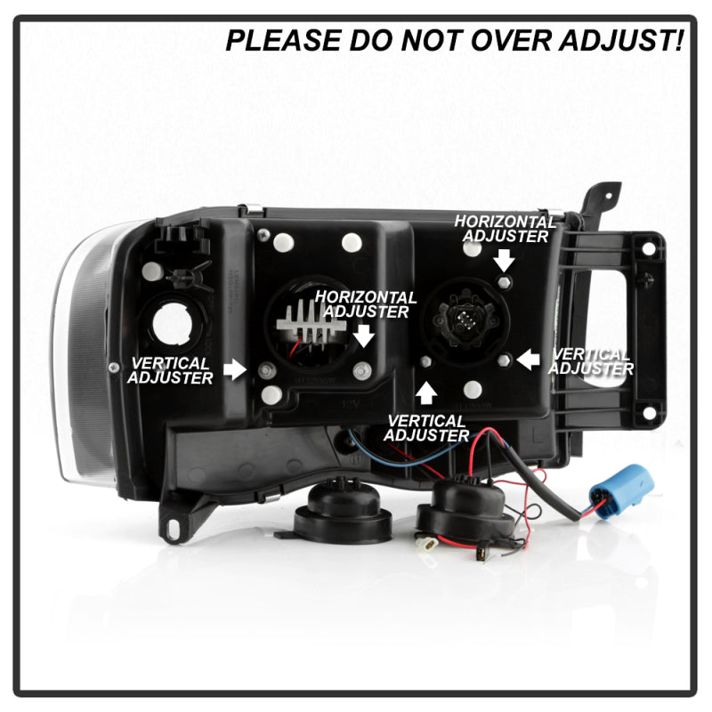 Spyder 5088079 fits Dodge 02-05 Ram 1500 /Ram 2500/3500 03-05 High-Power LED He