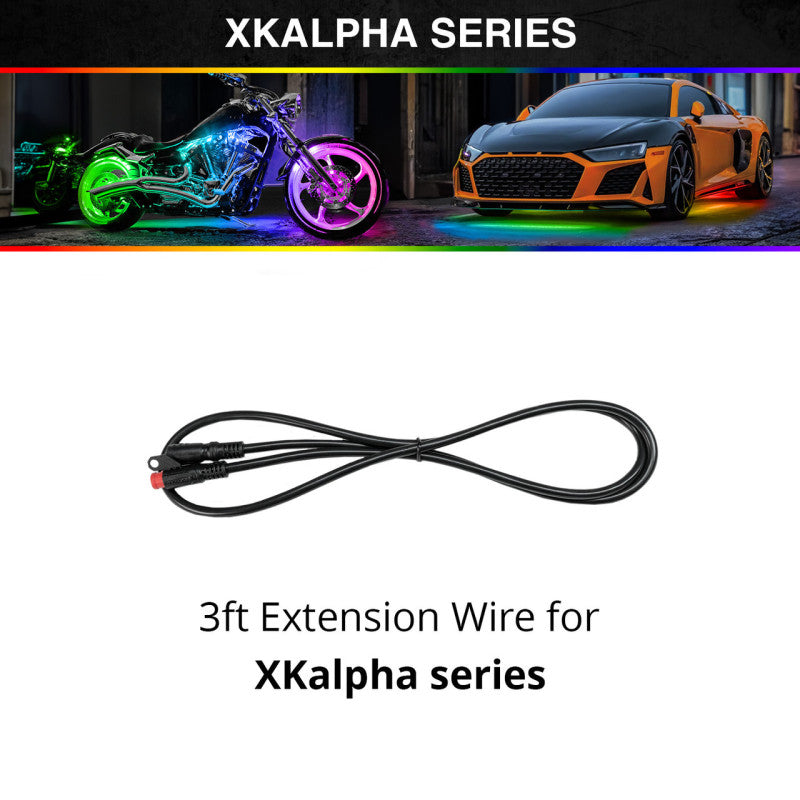 XK AP-WIRE-12FT Glow 5pin Extension Wire Xkalpha - 12 Ft