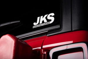 JKS Manufacturing JKS11540 2.5x5 Diecut Decal - White