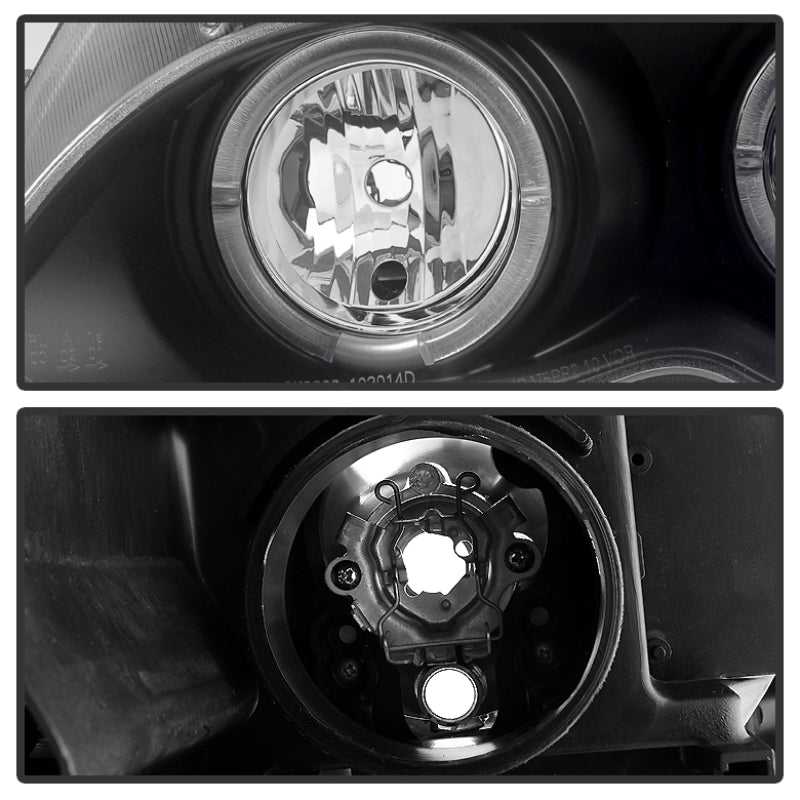 Spyder 5042415 fits BMW 02-05 E46 3-Series 4DR Projector Headlights 1PC LED Hal