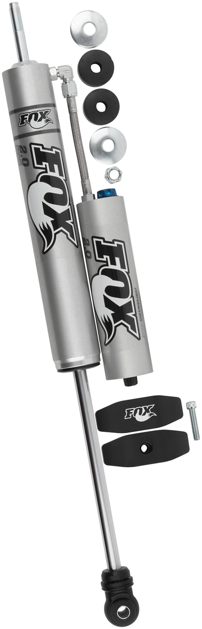 Fox 985-26-015 07+ fits Jeep JK 2.0 Factory Series 9.6in. Smooth Body R/R Front Shock w/CD Adj. / 1.5-3.5in. Lift