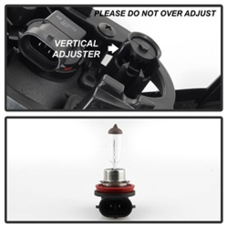Spyder 5084903 fits Honda 17-18 CRV OEM Fog Lights w/Switch & Cover - Clear (FL