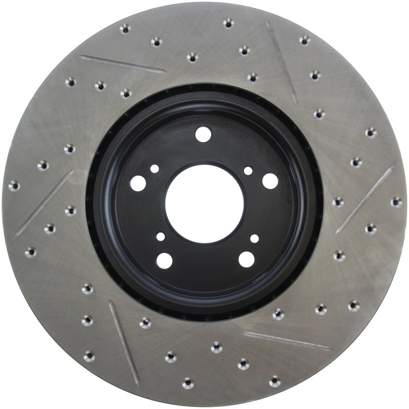 Stoptech 127.40062R 04-08 fits Acura TL (Brembo Caliber) SportStop Slotted & Drilled Right Front Rotor