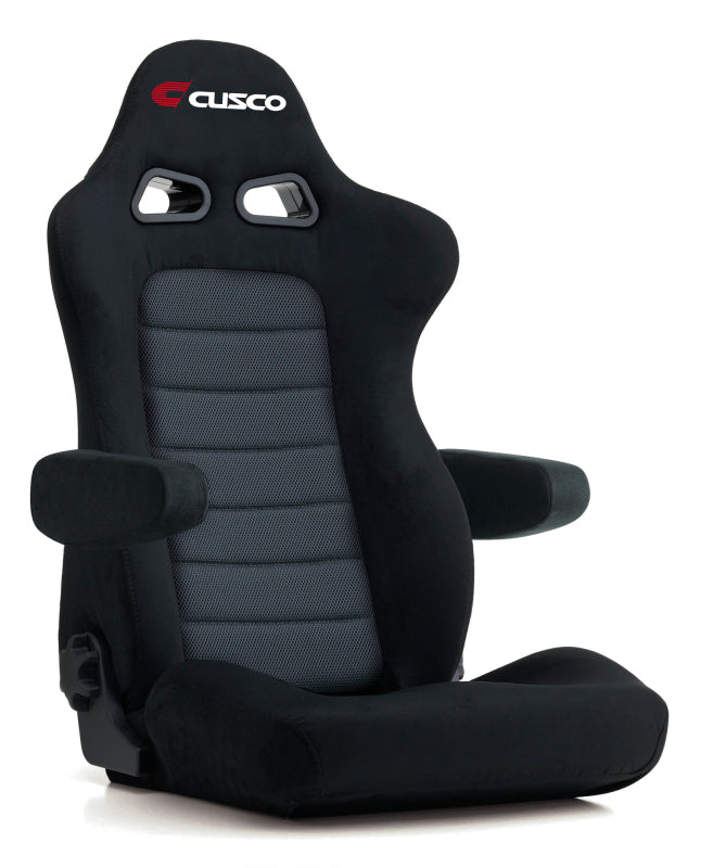 Cusco BRD-E54ACN Bride Euroster II Cruz Armrest Option Black Fireproof Material