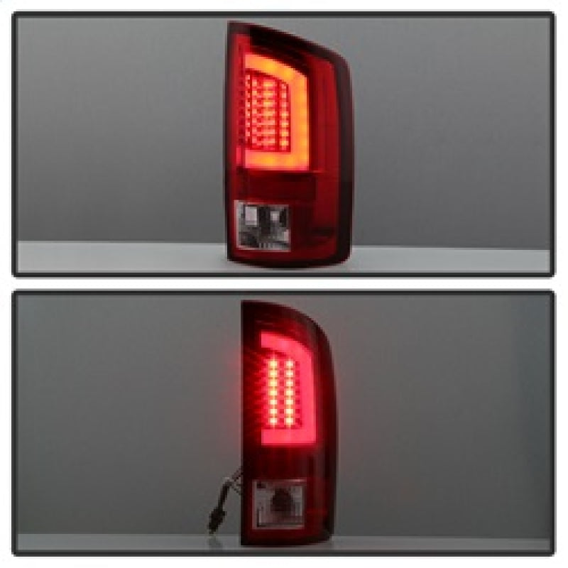 Spyder 5084286 fits Dodge 07-09 Ram 2500/3500 V3 Light Bar LED Tail Lights - Re