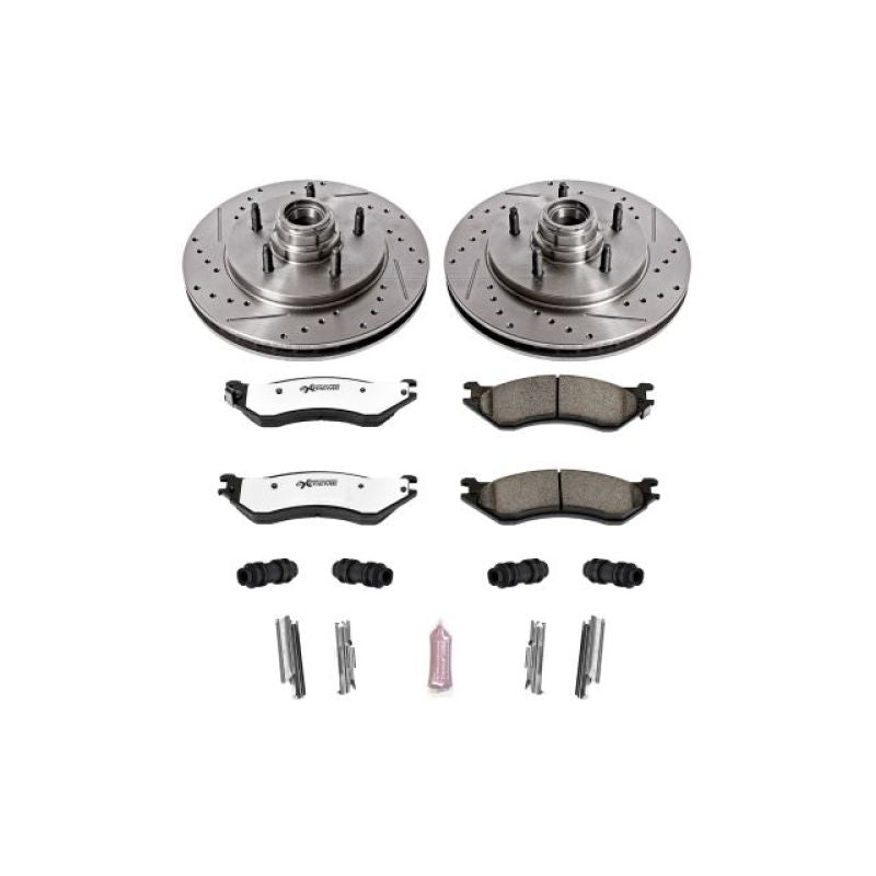 PowerStop K1878-36 97-00 fits Ford Expedition Front Z36 Truck & Tow Brake Kit