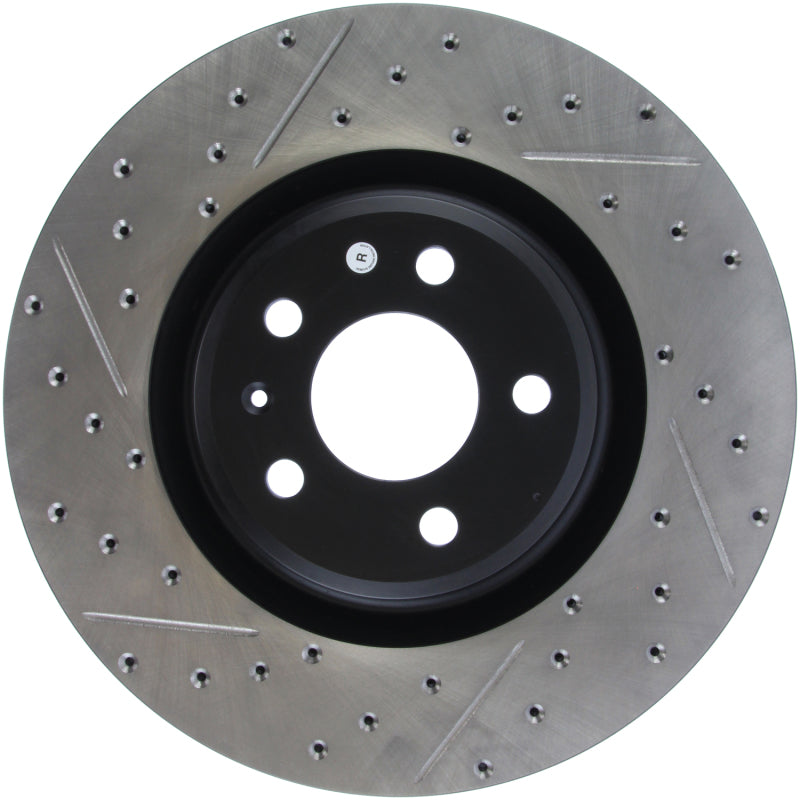 Stoptech 127.33138R Slotted & Drilled Sport Brake Rotor