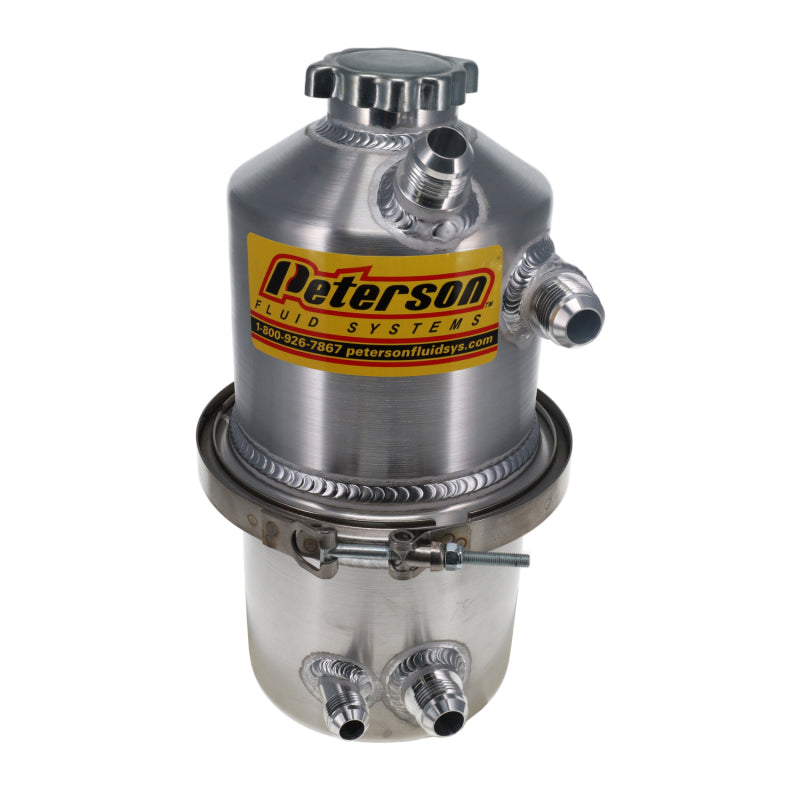 Peterson Fluid Systems 08-0023 Oil Tank 1.5 Gallon Single In Male
