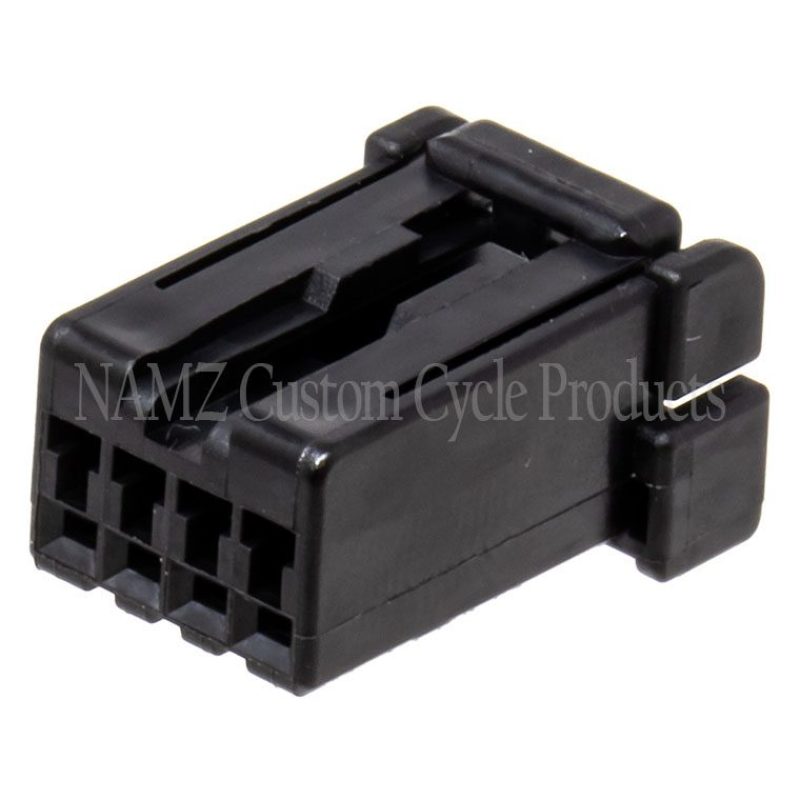 NAMZ NA-174966-2 AMP 040 Series 4-Postiion Female Wire Plug Housing Connector (HD 729BK)