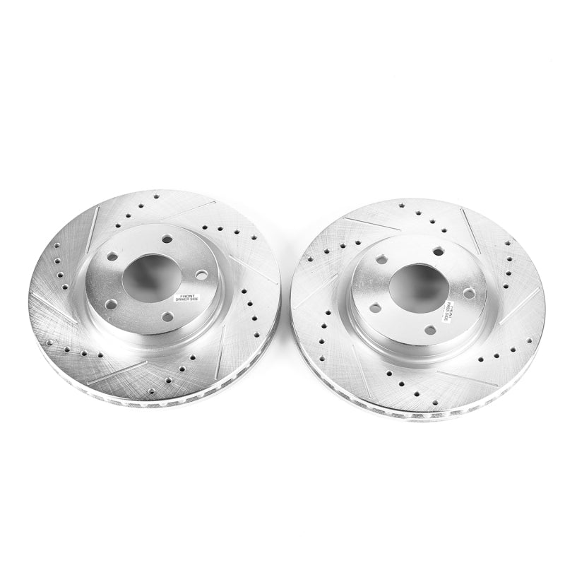 PowerStop fits Nissan 13-19 Altima Front Evolution Drilled & Slotted Rotors -
