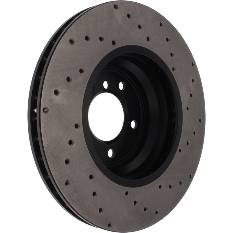 Stoptech 128.34093CR 07-13 BMW 335i Drilled Sport Cryo Right Front Rotor