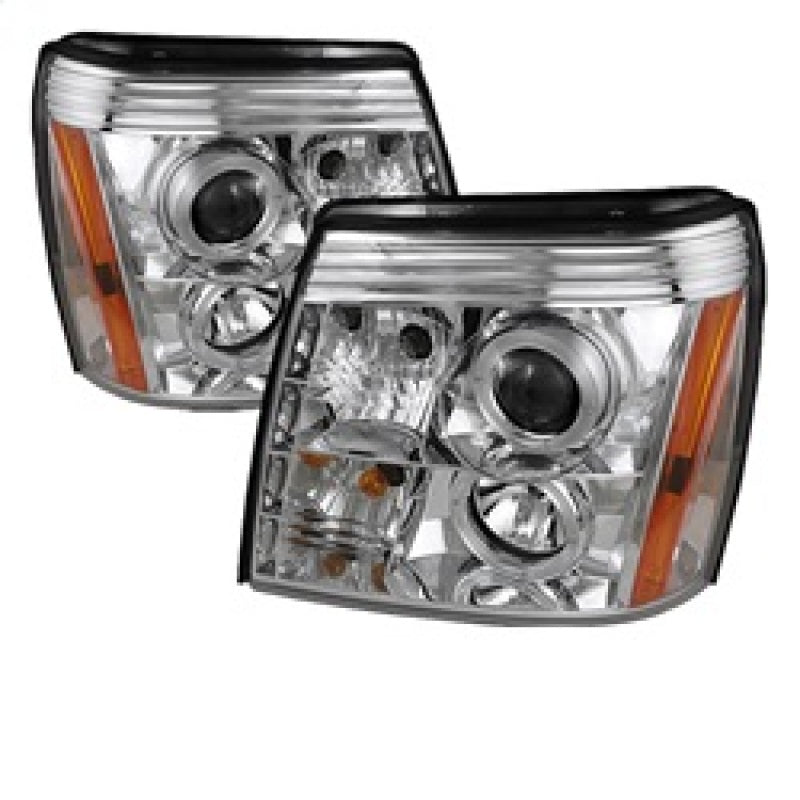 Spyder 5042279 fits Cadillac 02-06 Escalade Projector Xenon/HID Model- LED Halo