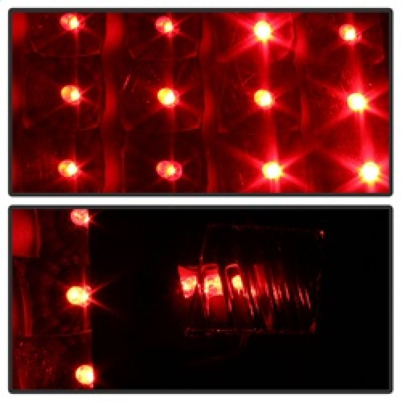 5013200 Xtune fits Toyota 07-13 Tundra LED Tail Lights Black ALT-ON-TTU07-LED-