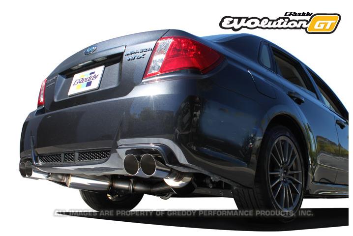 GReddy 10168300 11-14 fits Subaru STI Sedan Evolution GT Exhaust