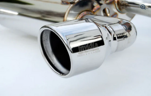 Invidia HS15FFRGV1RS 15-18 fits Ford Focus RS N1 w/Valve Rolled Polished Tip Cat